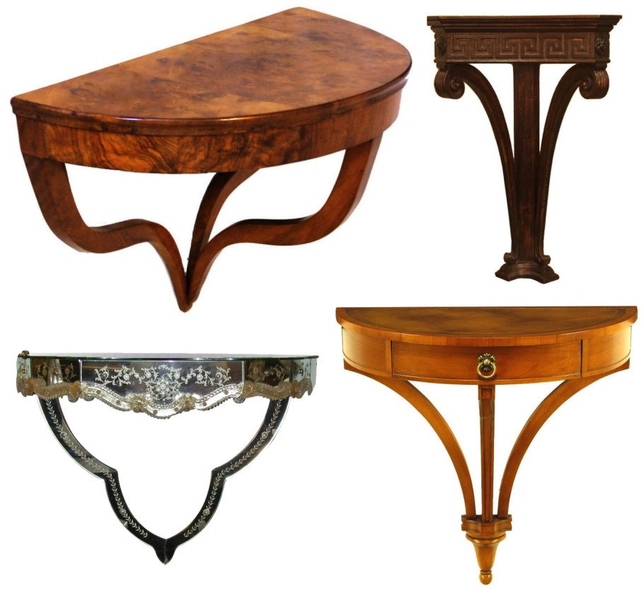 Настенная консоль в прихожую