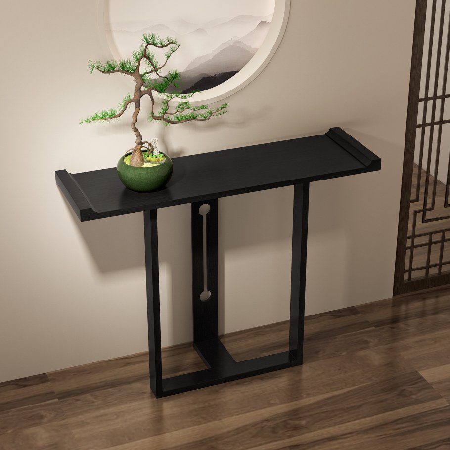 Столик узкий пристенный