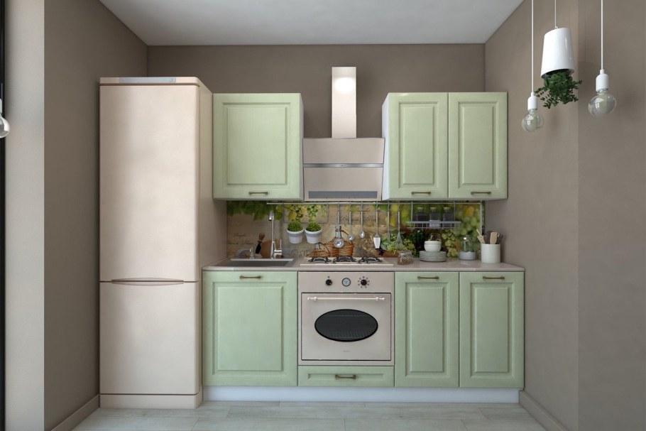 Кухня Белла фисташка Хофт