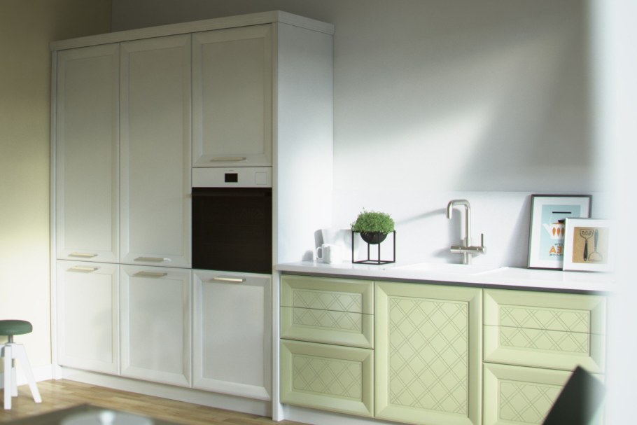 Кухня Белла фисташка хофф