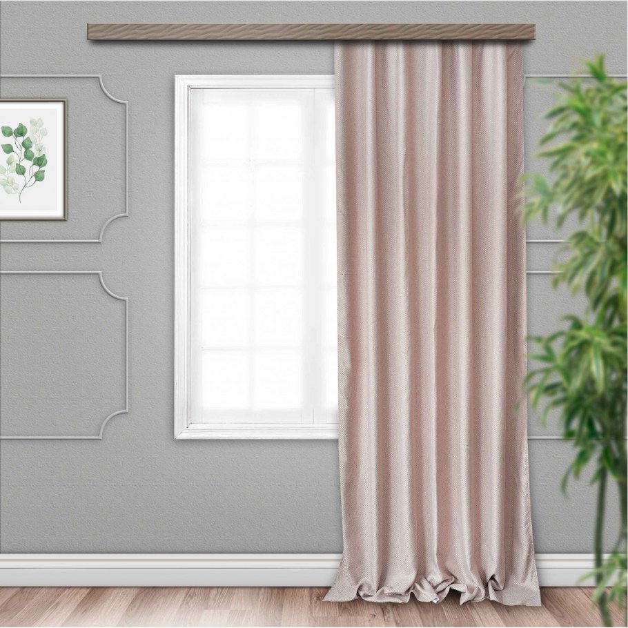 Штора портьерная "водевиль" блэкаут св. золото 190*275*1шт