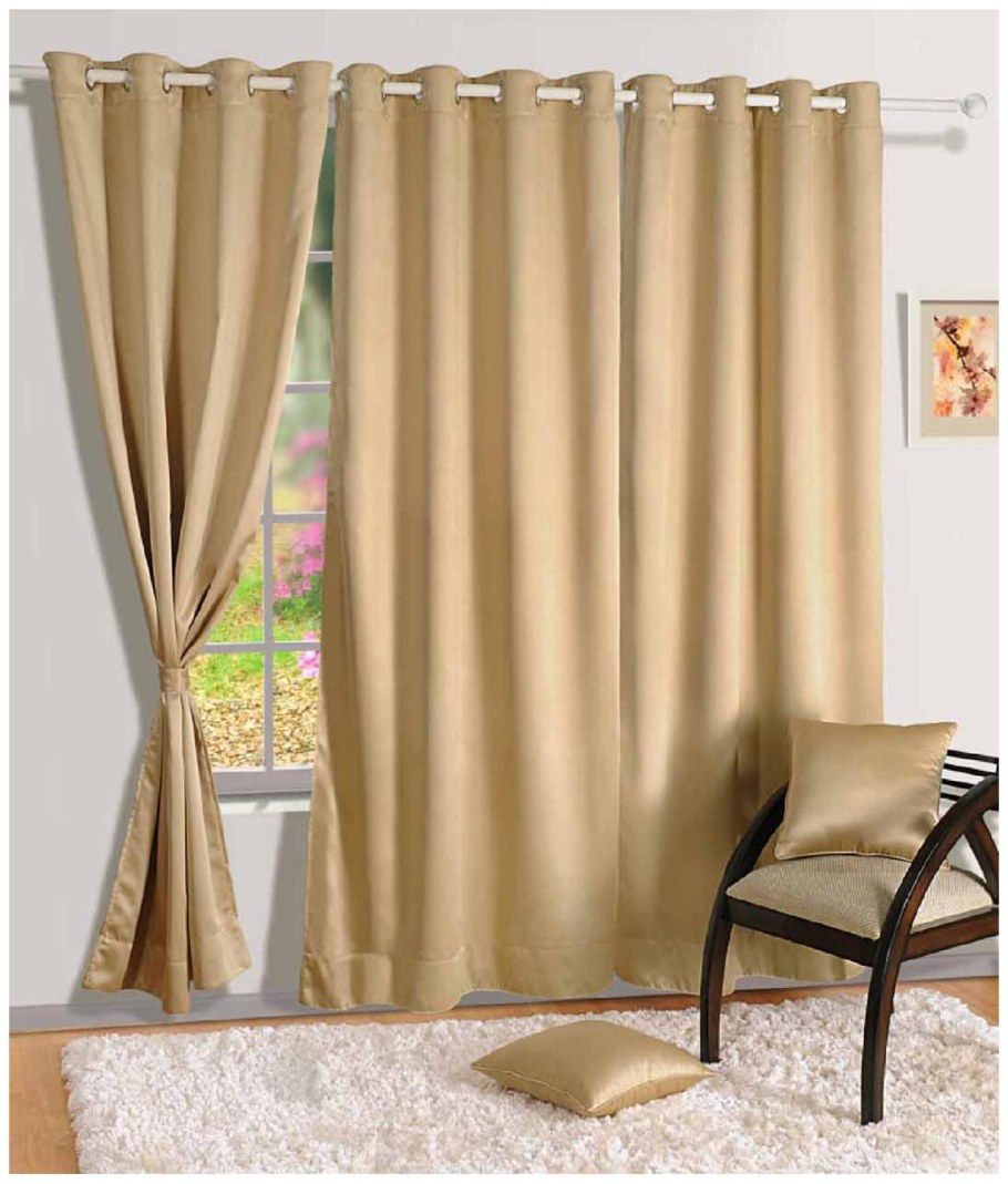 Шторы песочного цвета