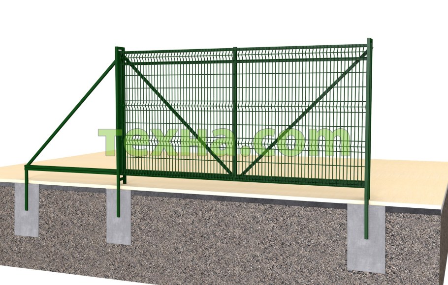 Ворота откатные Техна