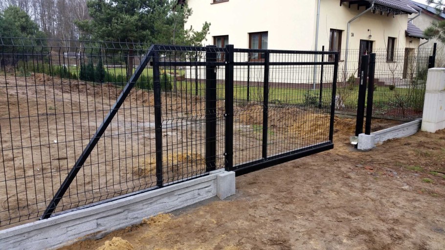 Откатные ворота Гиттер