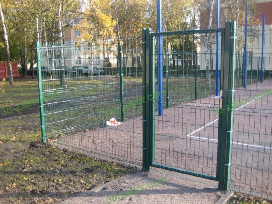 Калитка для забора Гиттер 3д