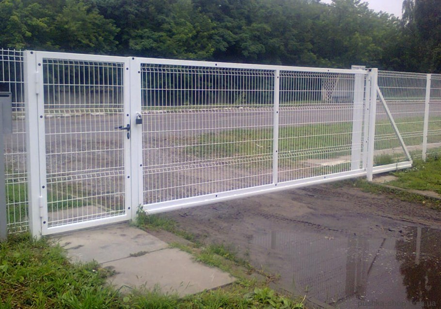 Откатные ворота Гиттер