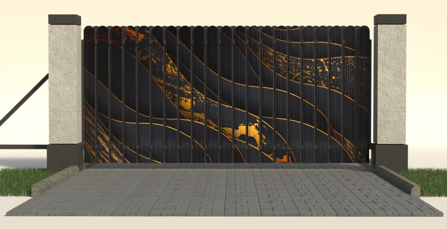 Какой 3д ворота