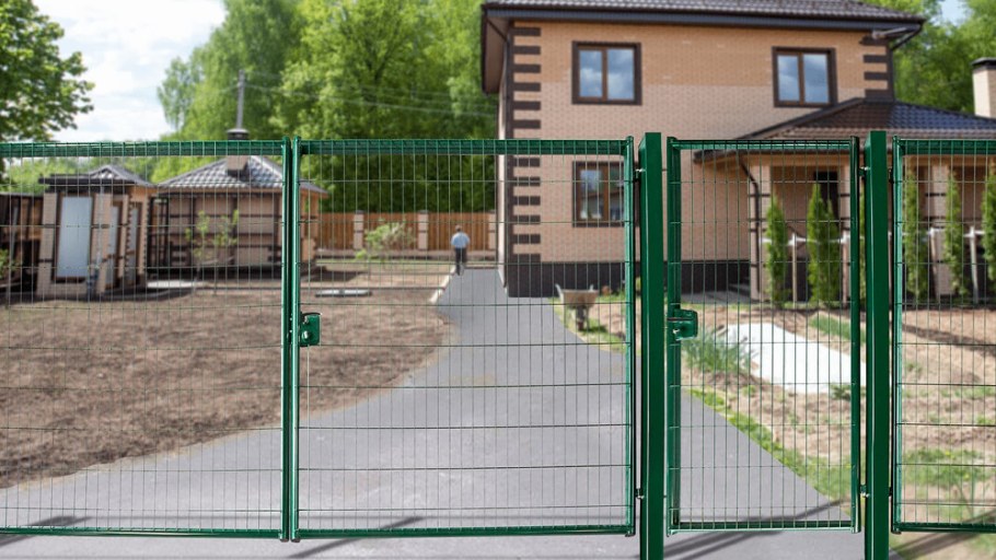 Калитка Grand line, RAL 6005 «Medium»