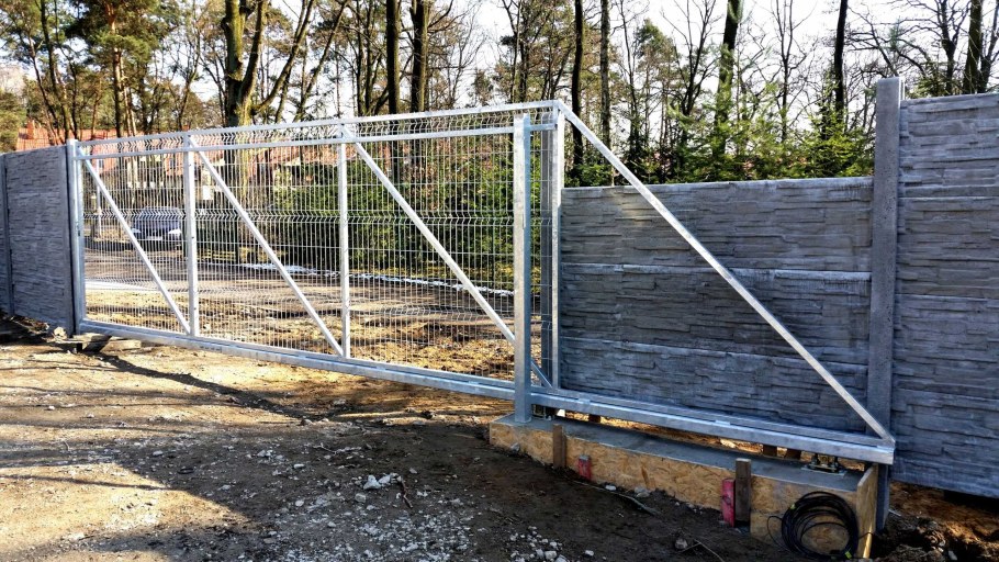 Откатные ворота 3м 1,5м