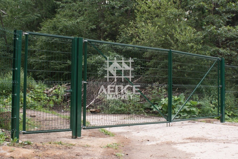 Ворота Гиттер с калиткой