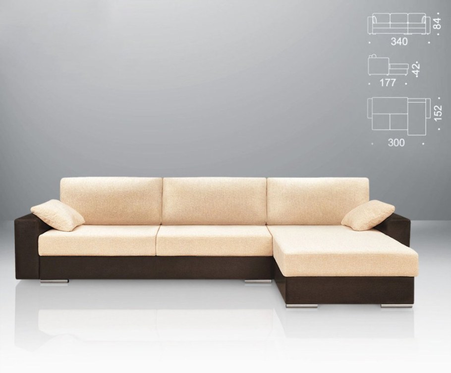 Диван Николетти из рогожки