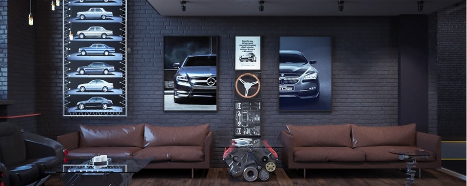 Комната в автомобильном стиле