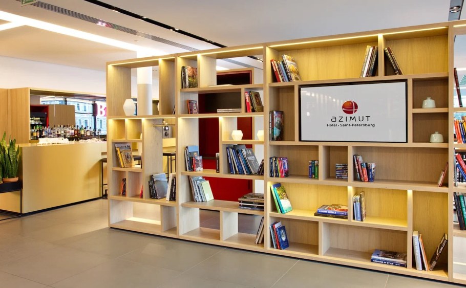 Азимут Санкт-Петербург гостиница лобби