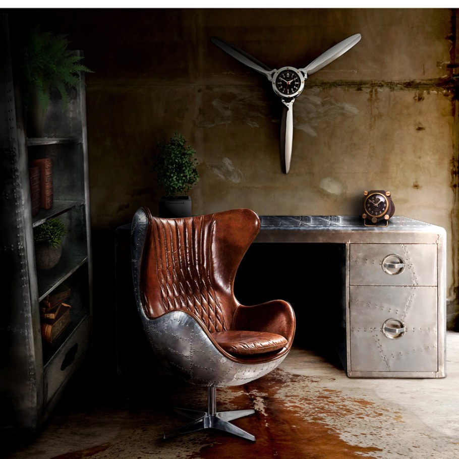 Стимпанк стиль в интерьере кресла