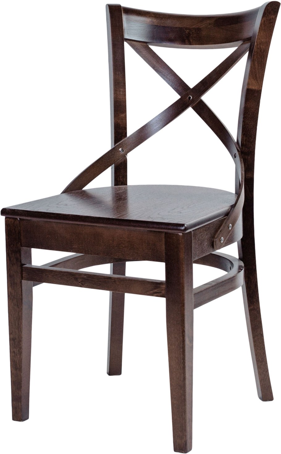 Стул Соло Венский жесткий орех темный