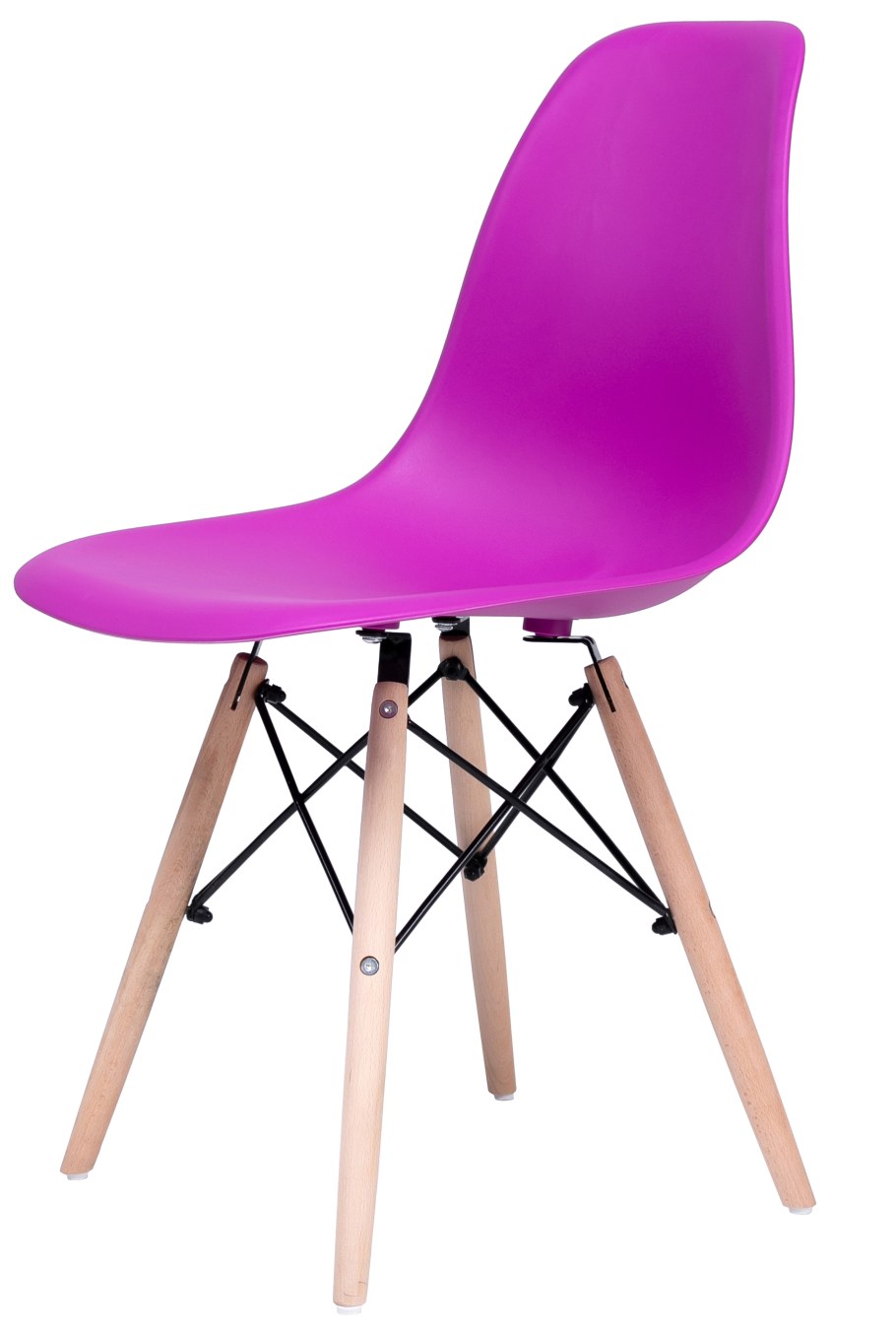 Стул пластик фиолетовый