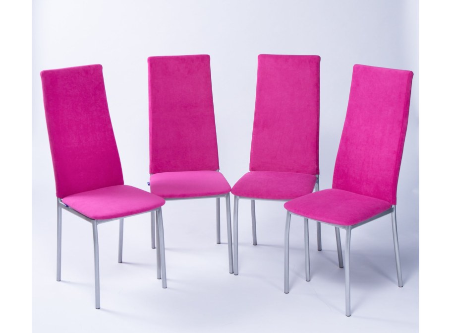 Стул Пекин сирень/хром