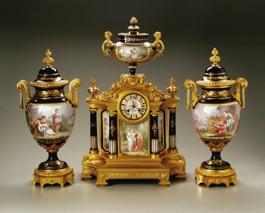 Шинуазри Севрский фарфор