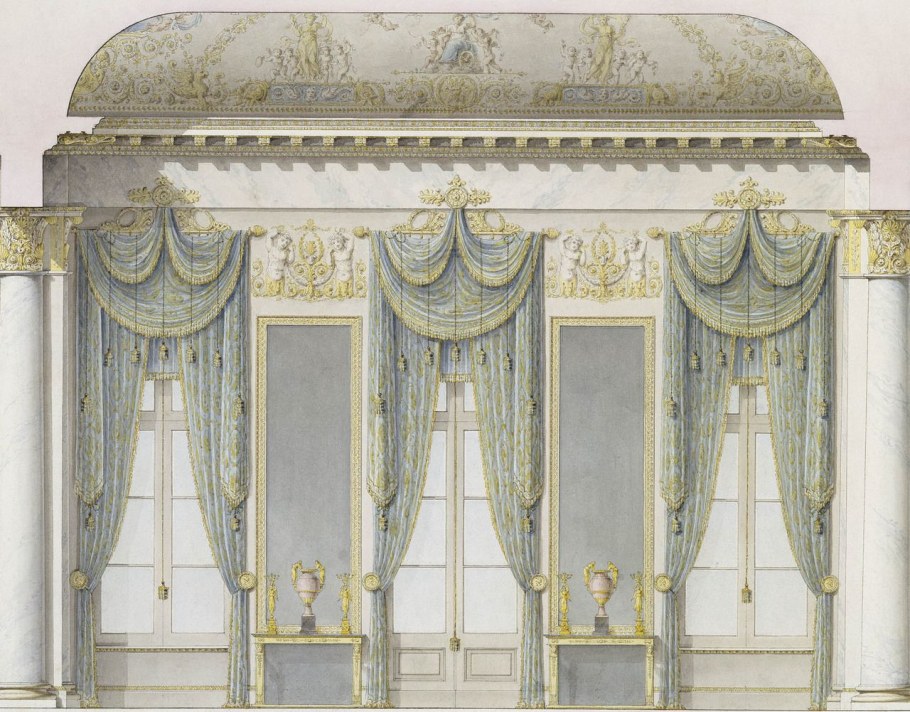 Шторы Ампир 19 век