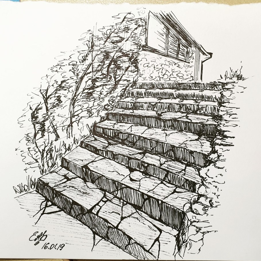 Набросок лестницы