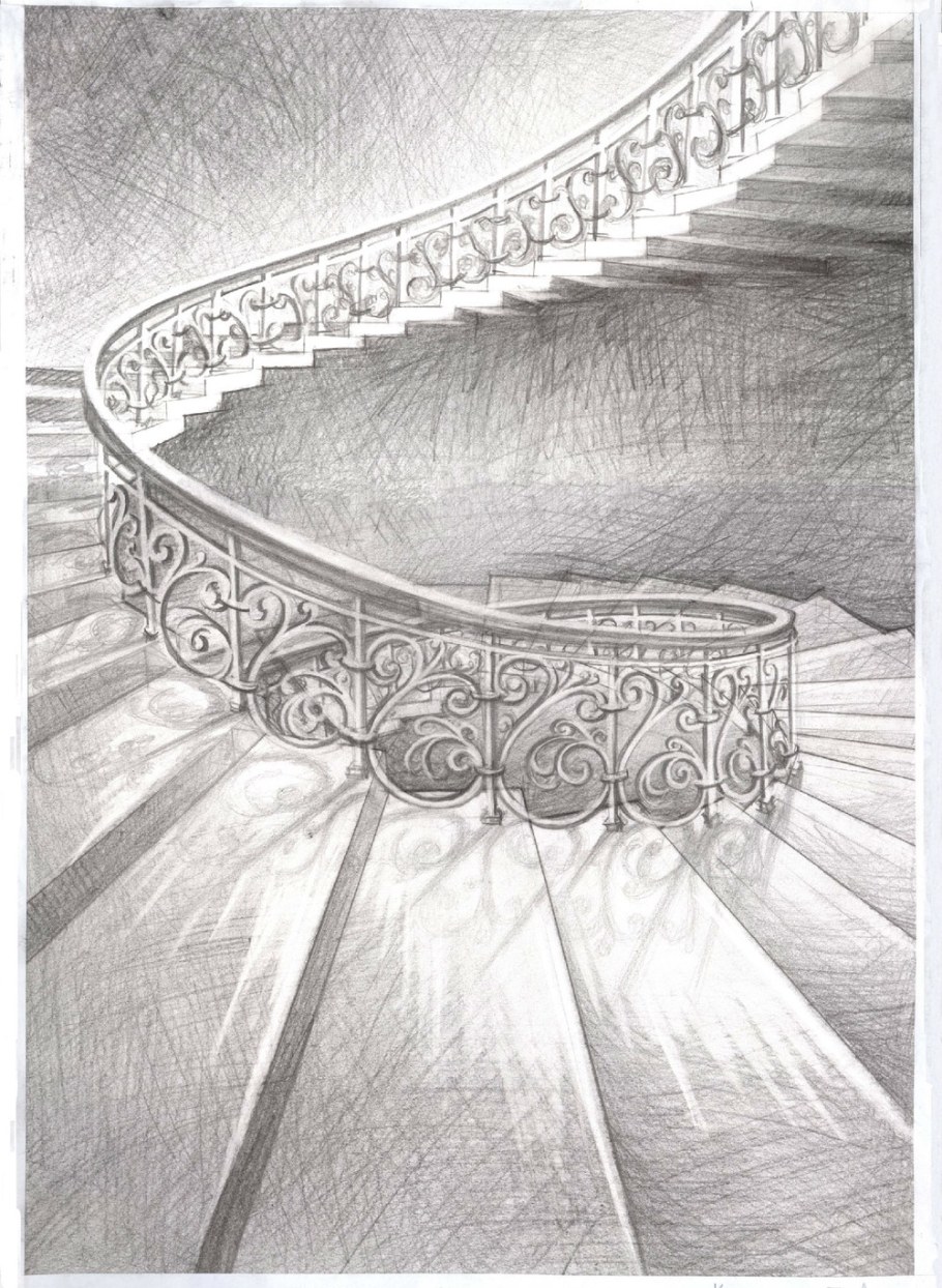 Рисование лестницы