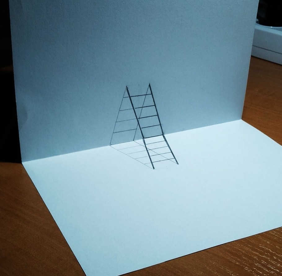 Объемная лестница