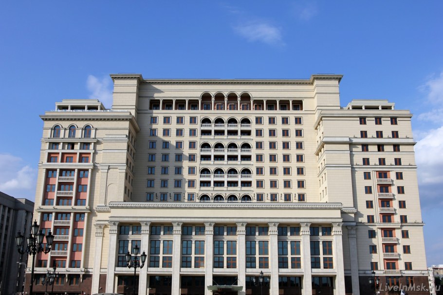 Гостиница four Seasons Москва фасад