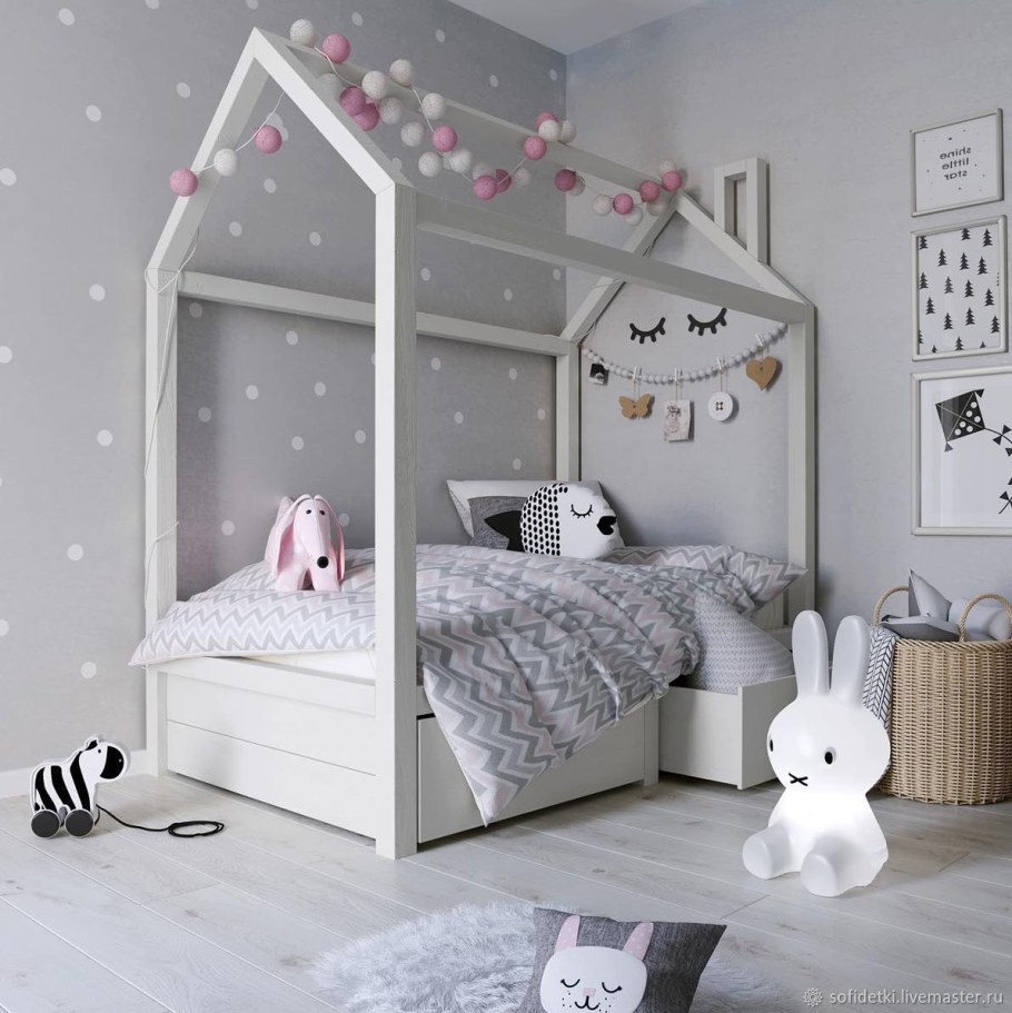 Детские комнаты для девочек