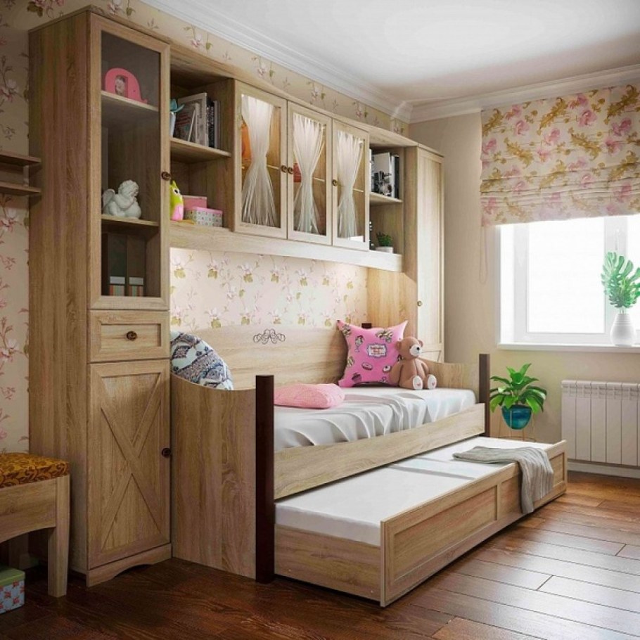 Молодежная комната Adele (сонома). Комплект 1