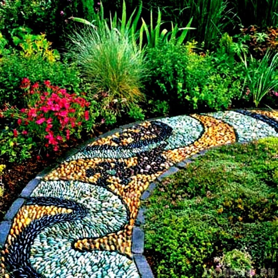 Дорожки в цветнике