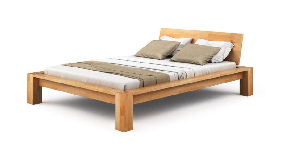 Кровать двуспальная 180х200 из массива дерева