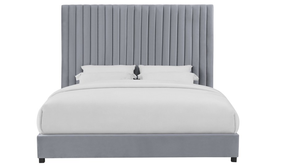 Кровать двуспальная 180х200 см морская волна Mora