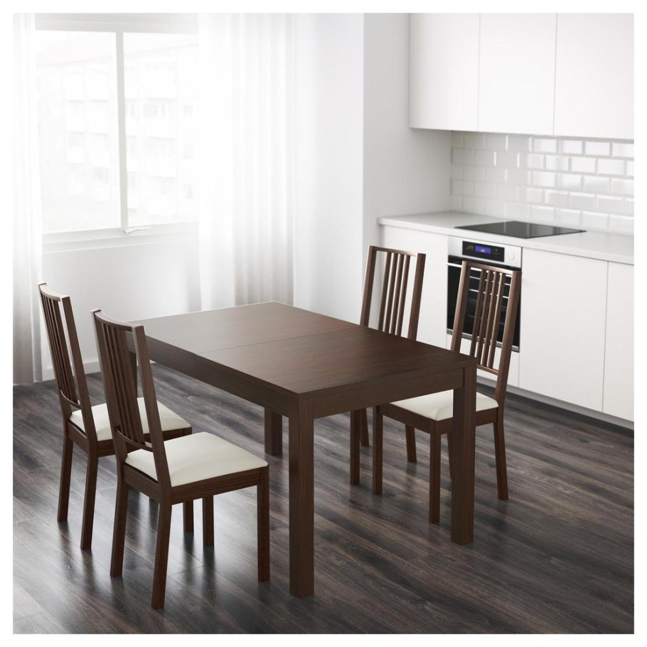 Стол кухонный ikea БЬЮРСТА раскладной