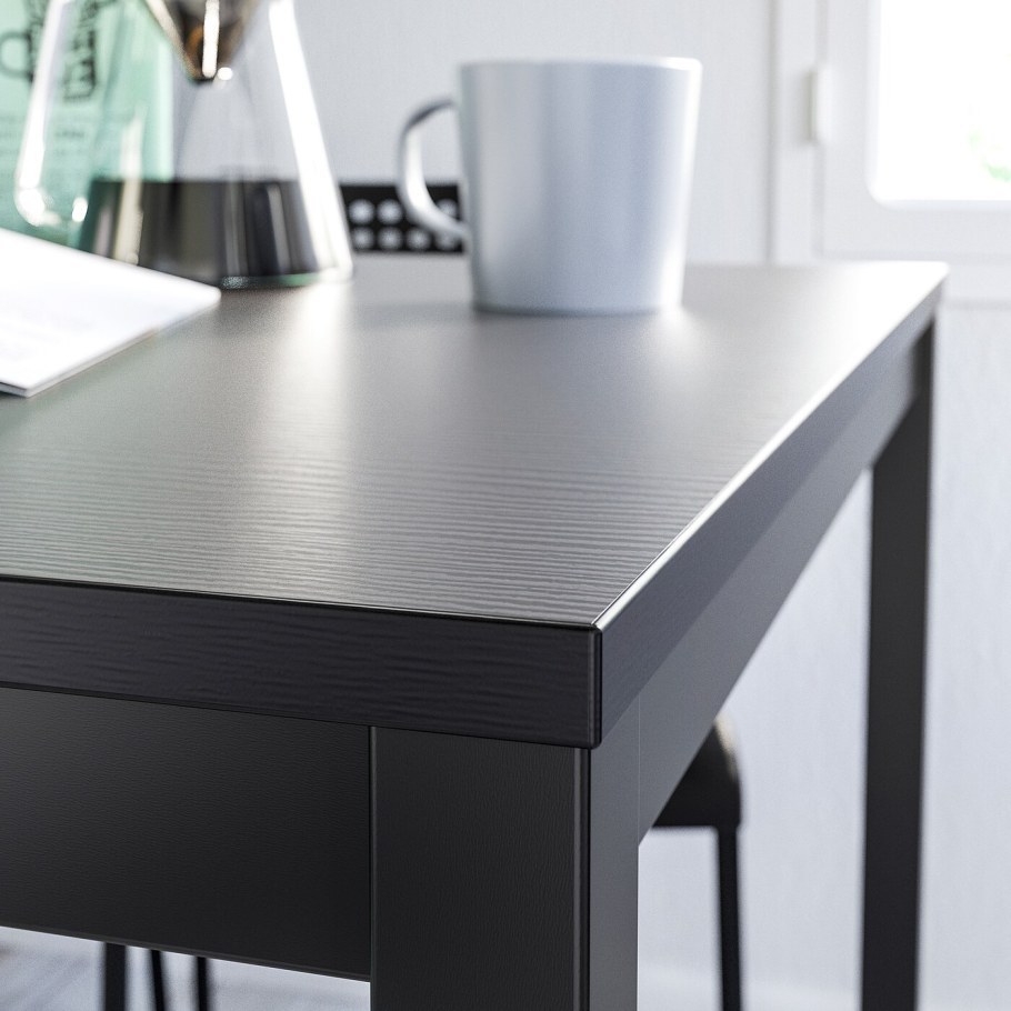 ТЭРЕНДО стол, черный, 110x67 см