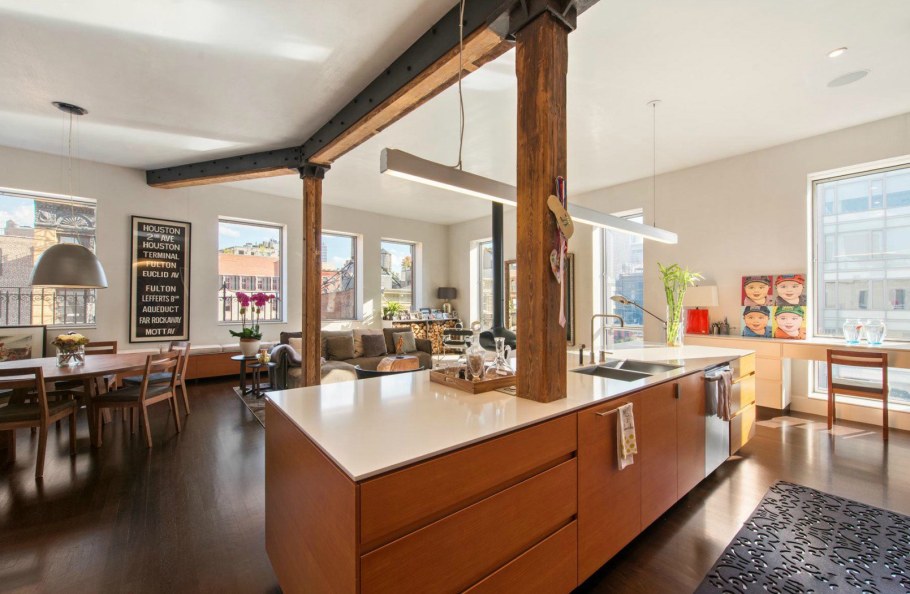 Уютная квартира в Нью-Йорке