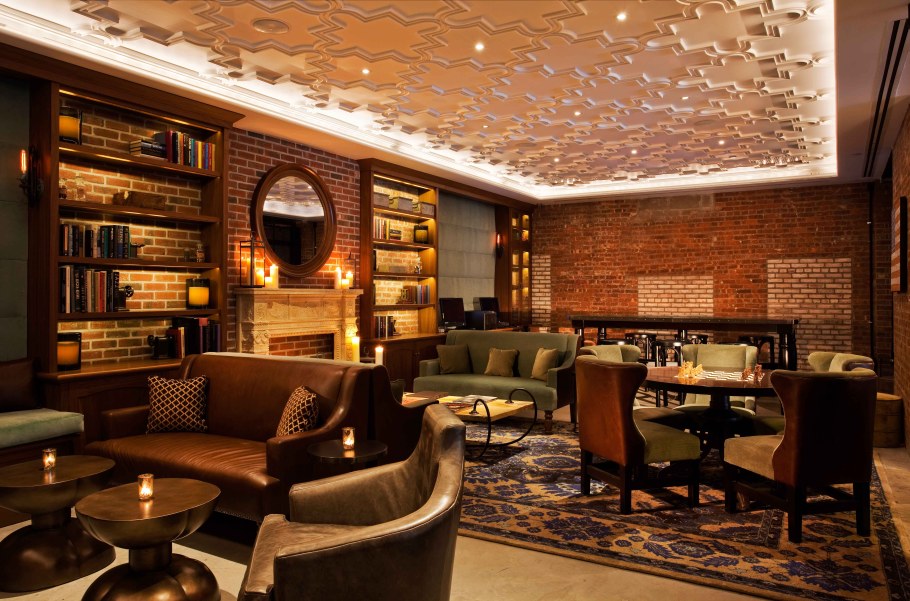 Лобби в стиле лофт