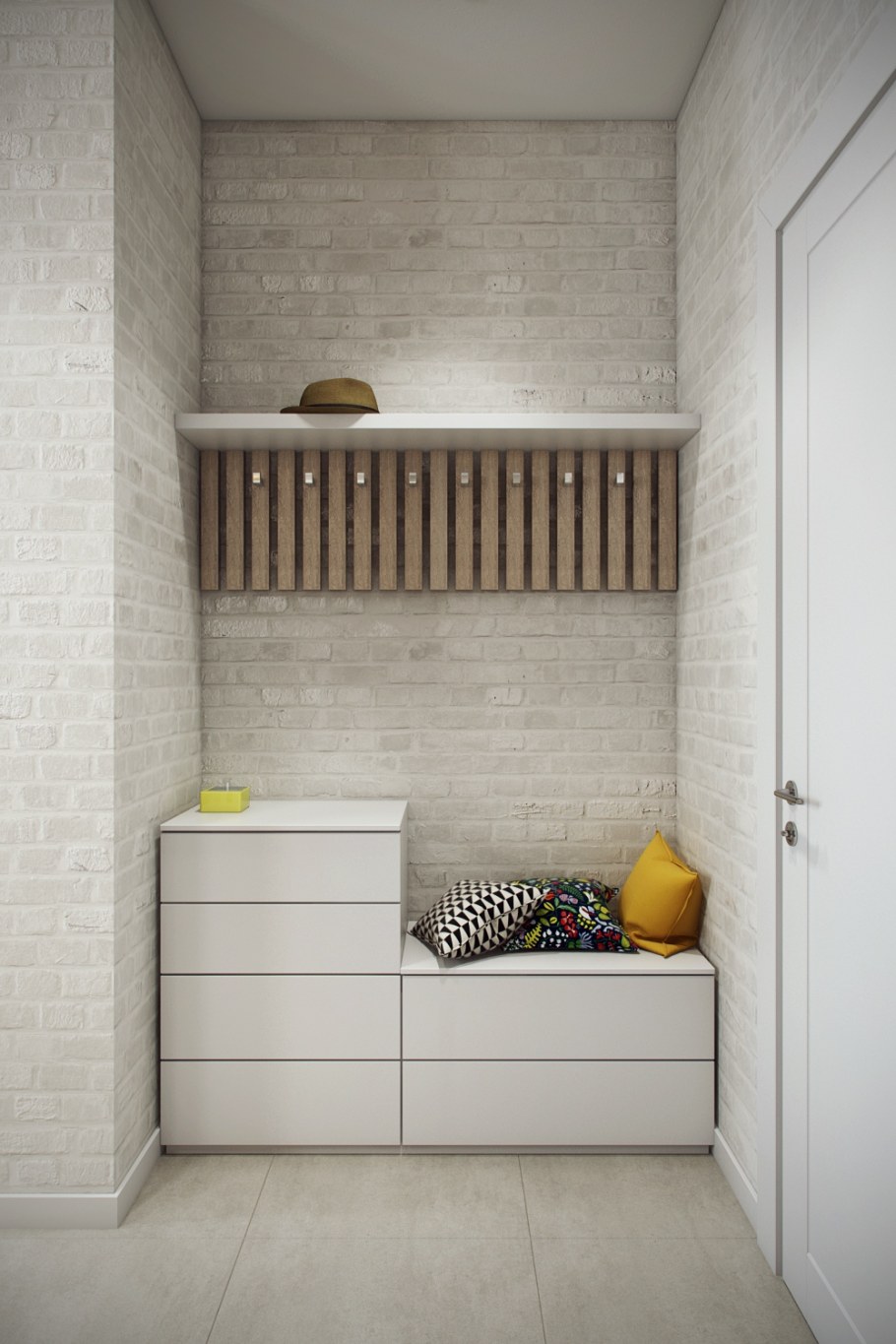 Шкаф на балкон в стиле лофт