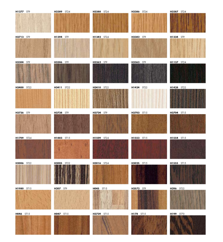 ЛДСП Эггер палитра цветов