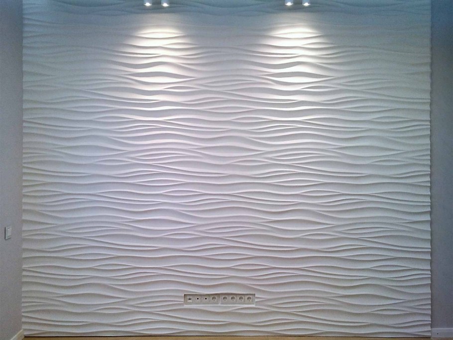 Декоративная штукатурка волна