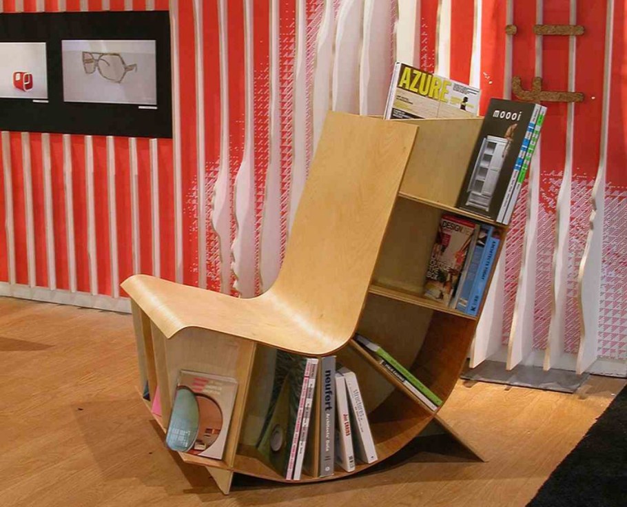 Креативная мебель для библиотек