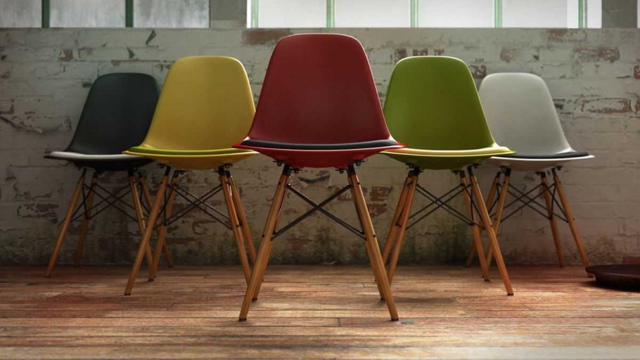 Стул Eames DSW Leather
