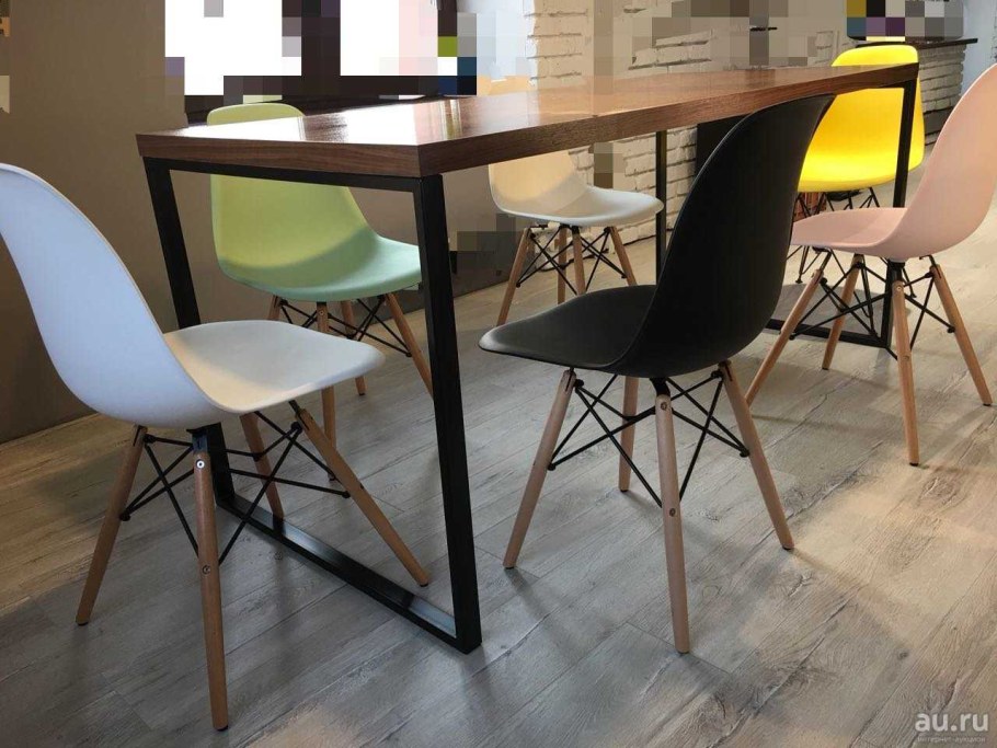 Стол обеденный лофт Eames