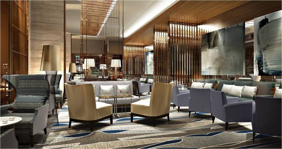 Зона лобби в отеле