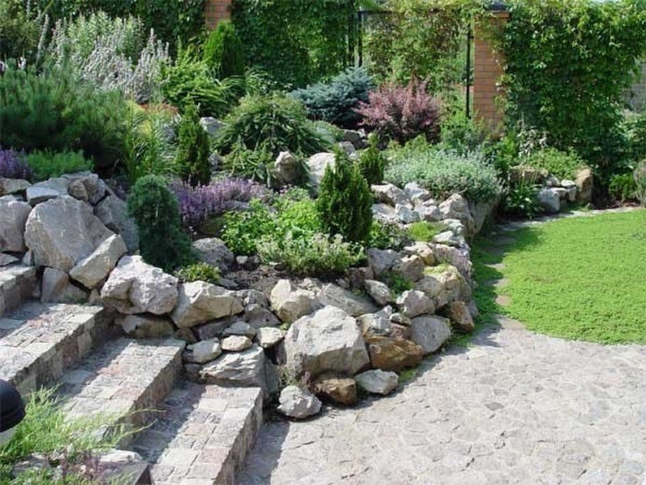 Террасированный рокарий