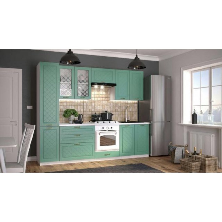 Кухня Модена дуб ваниль Стендмебель