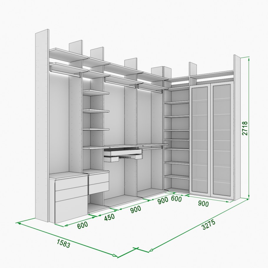 Гардеробные Артис