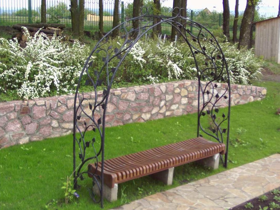 Пергола арка металл ковка