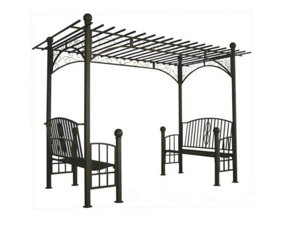 Пергола беседка металлическая