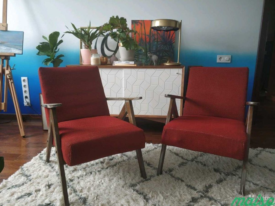 Польское ретро кресло