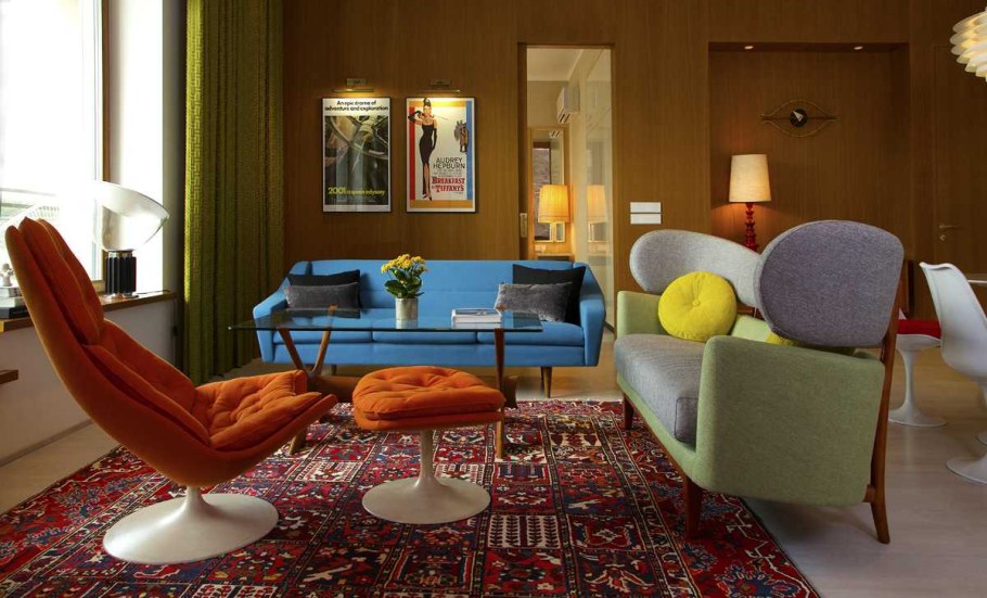 Интерьер 60х Америка